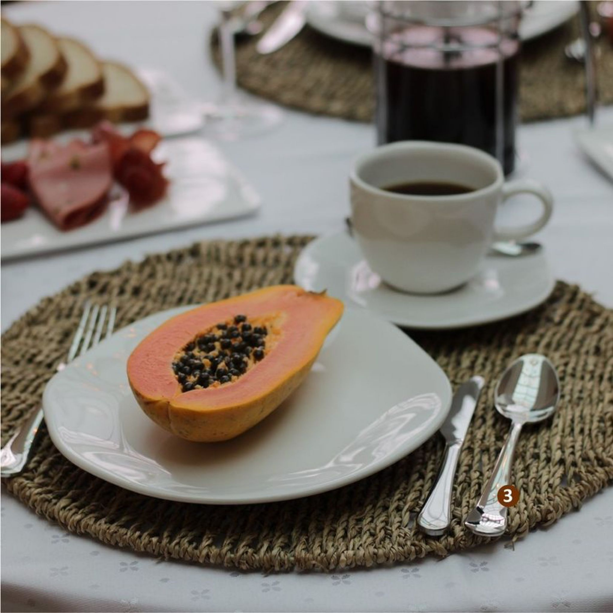 FINAL SALE - Ryo White 20 Pieces Dinnerware Set Service for 4