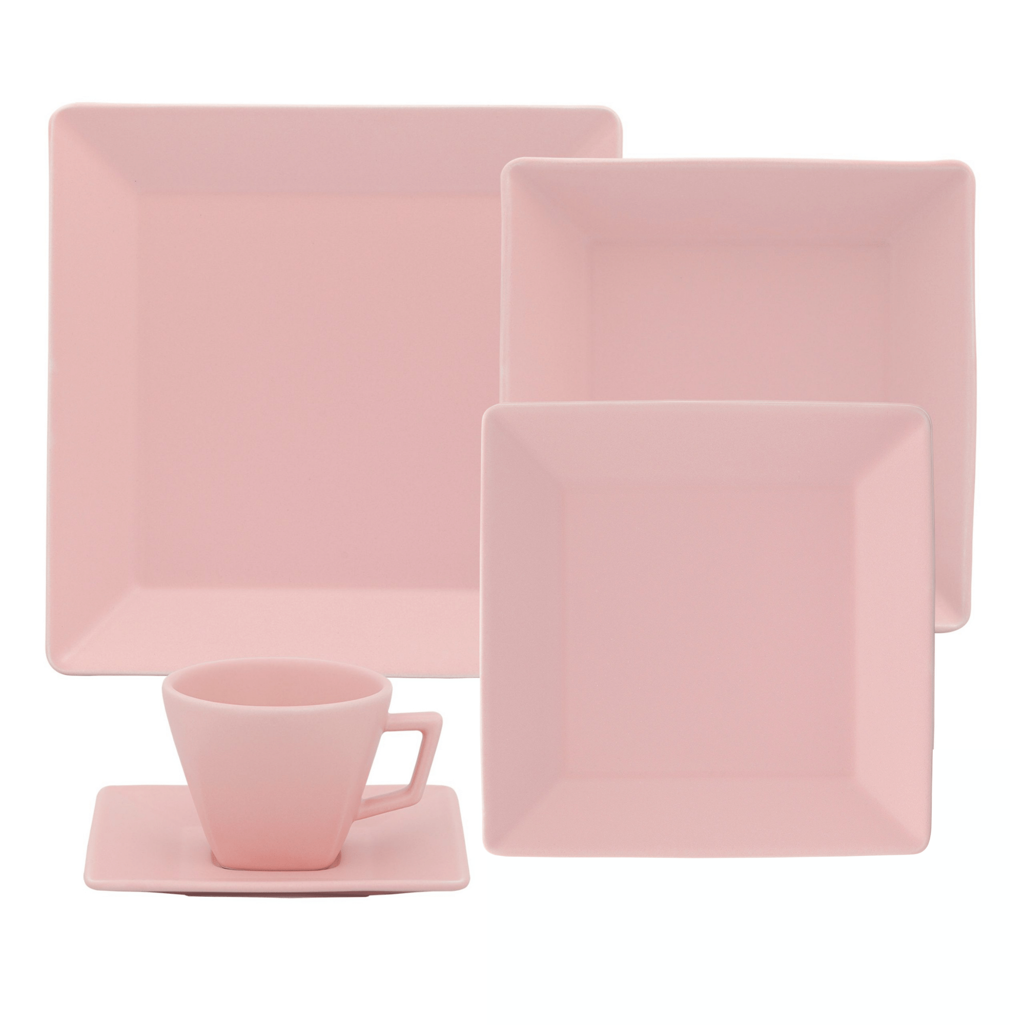FINAL SALE - Quartier Tutti-Frutti 20 Pieces Dinnerware Set Service for 4 - Satin Effect