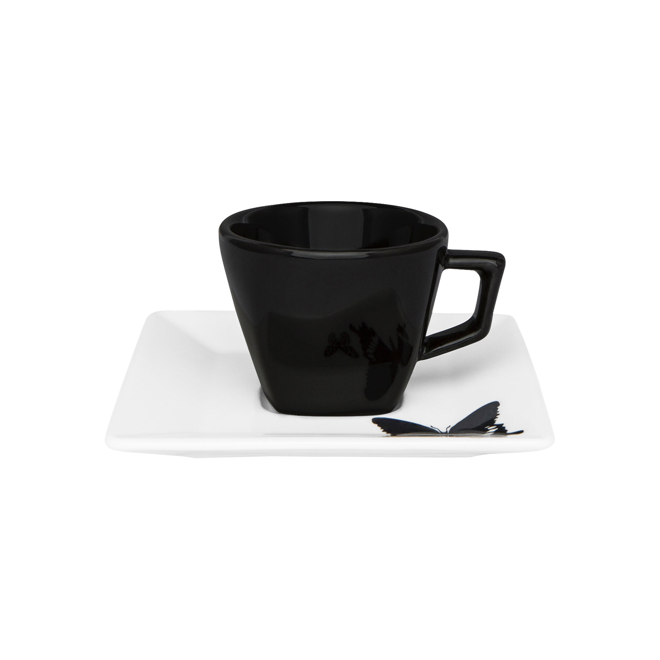 FINAL SALE - Quartier Butterfly Tattoo 20 Pieces Dinnerware Set Service for 4