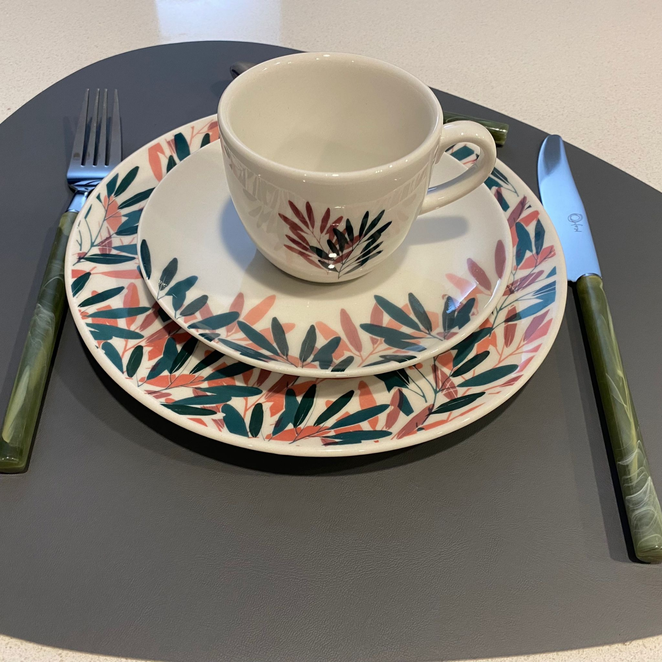 FINAL SALE - Coup Forest 20 Pieces Dinnerware Set Service for 4