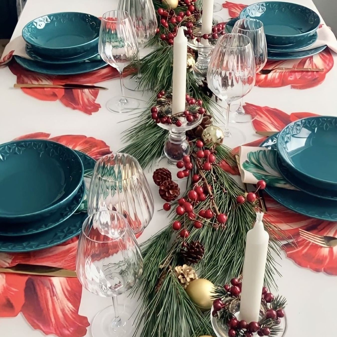 FINAL SALE - Mia Agate 20 Pieces Dinnerware Set Service for 4