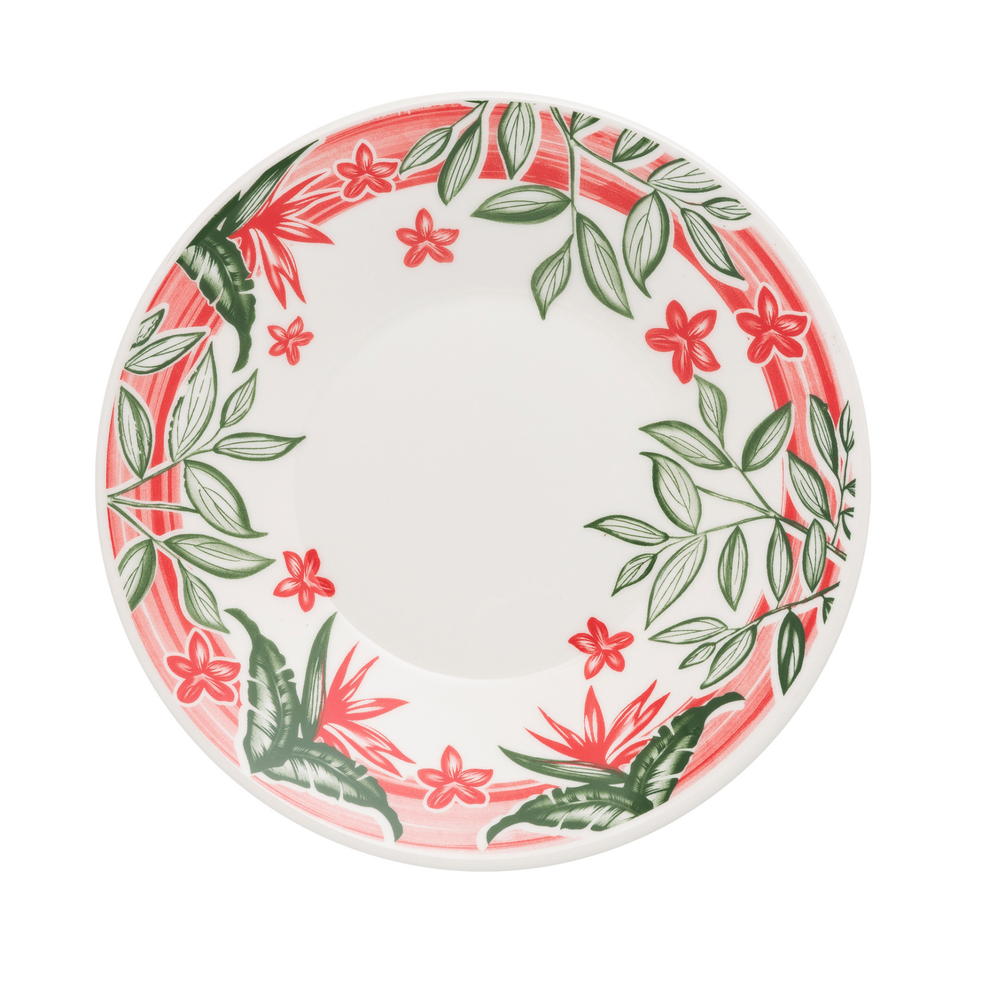 FINAL SALE - Donna Tropical Garden 20 Pieces Dinnerware Set Service for 4