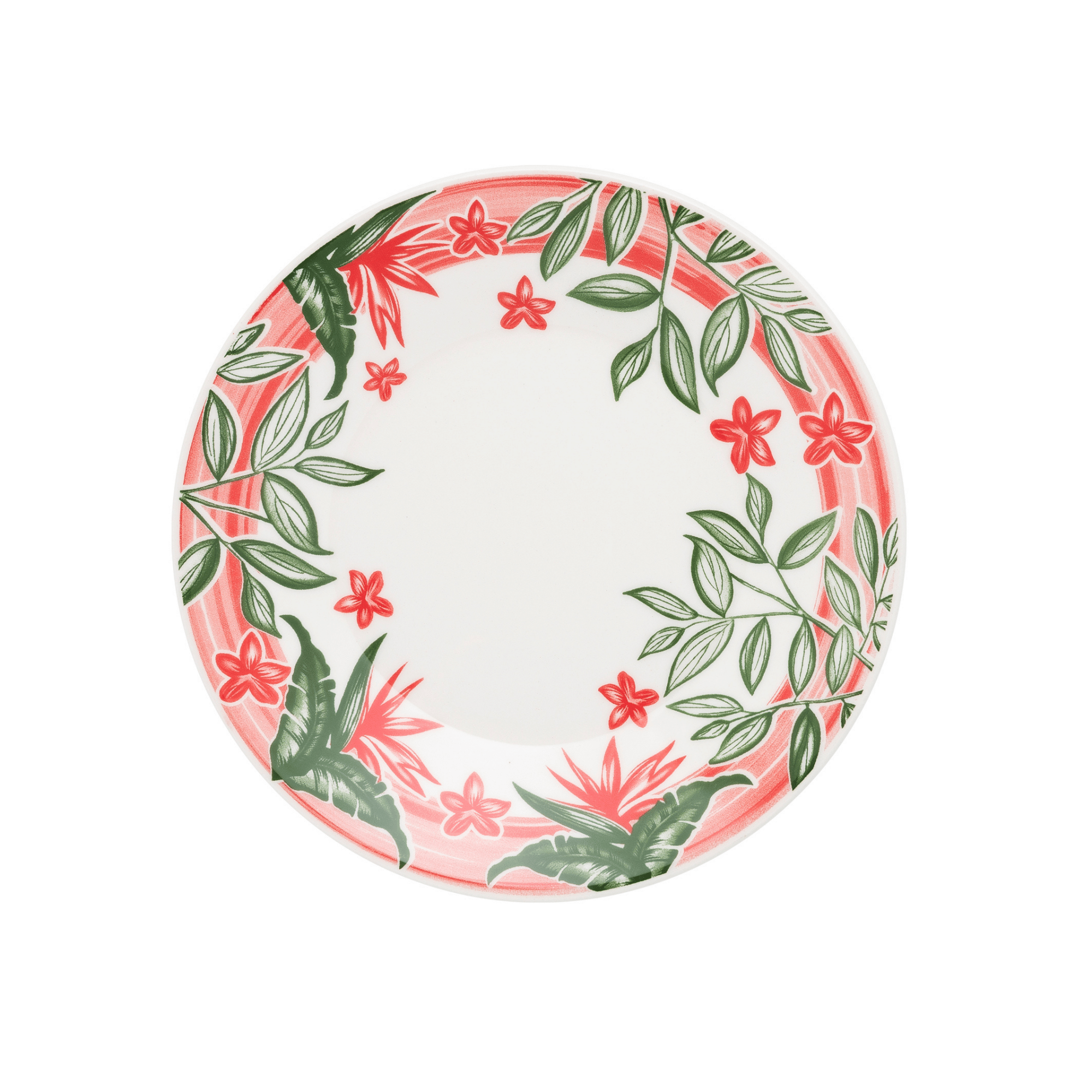 FINAL SALE - Donna Tropical Garden 20 Pieces Dinnerware Set Service for 4