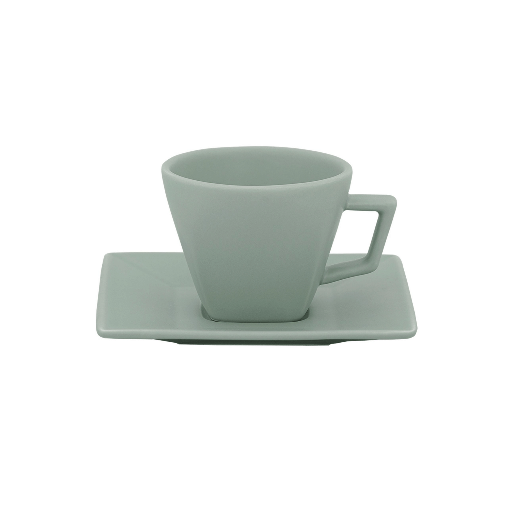 FINAL SALE - Quartier Mint 20 Pieces Dinnerware Set Service for 4 - Satin Effect