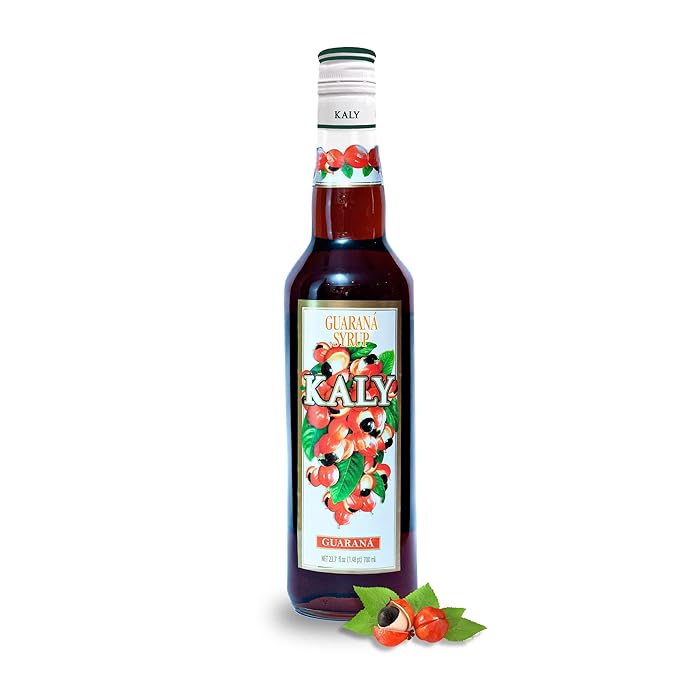 KALY - Xarope Brasileiro - Sabor Guaraná Natural - 700 ml / 23,7 Fl Oz