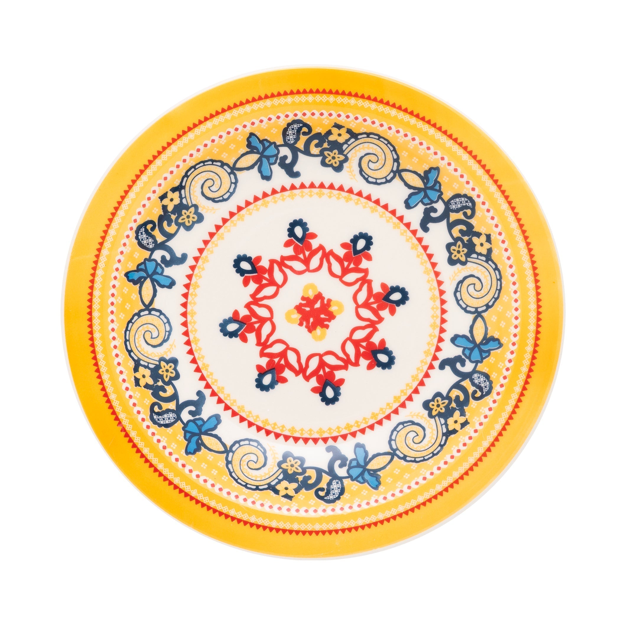 FINAL SALE - Floreal La Pollera 20 Pieces Dinnerware Set Service for 4