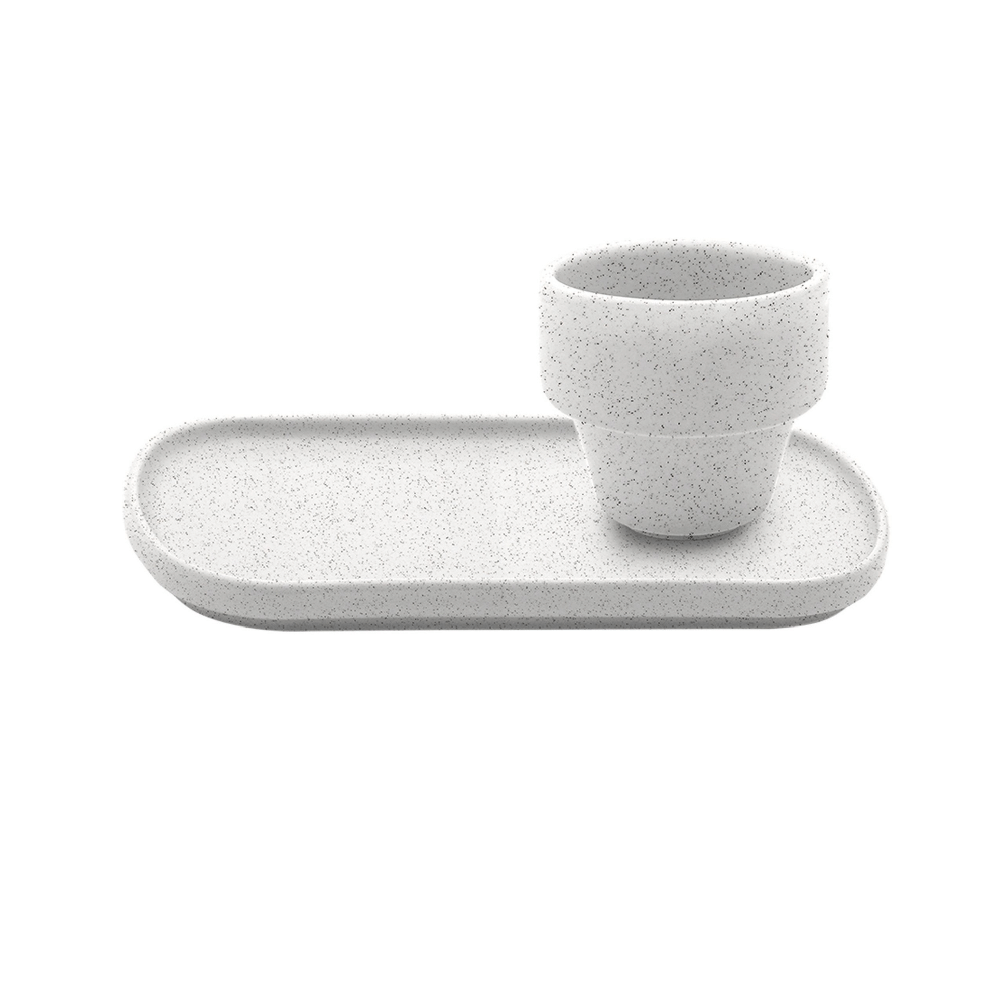 FINAL SALE - Elo Vanilla 24 Pieces Dinnerware Set Service for 4 - Satin Finish