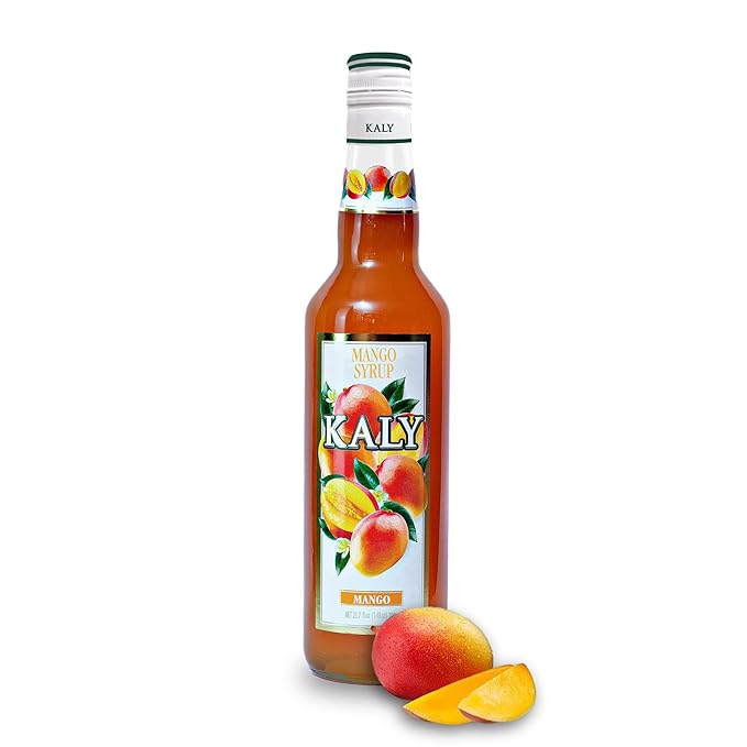 KALY - Sirop Brésilien - Saveur Naturelle de Mangue - 700 ml / 23,7 Fl Oz
