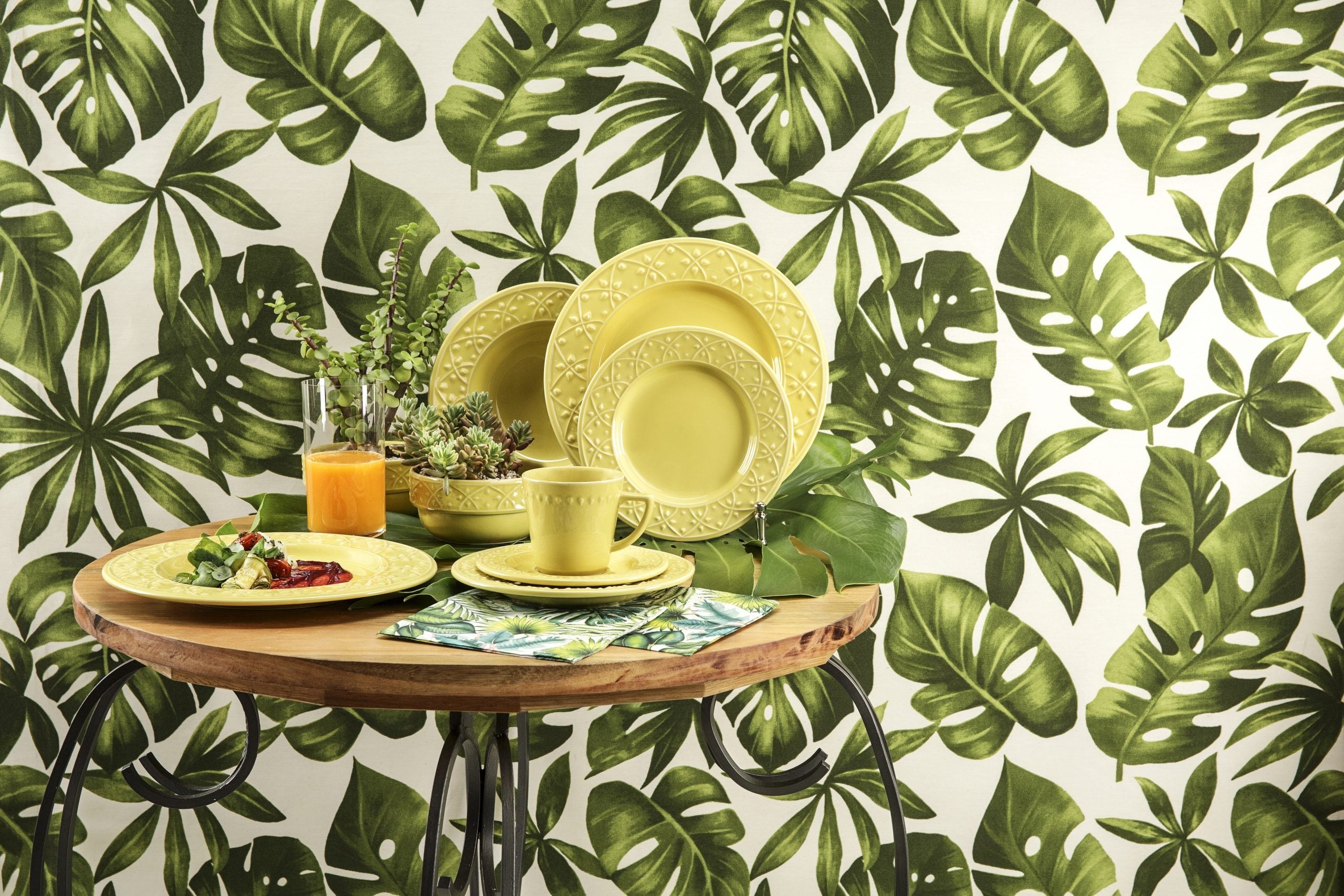 FINAL SALE - Mendi Sicily 20 Pieces Dinnerware Set Service for 4