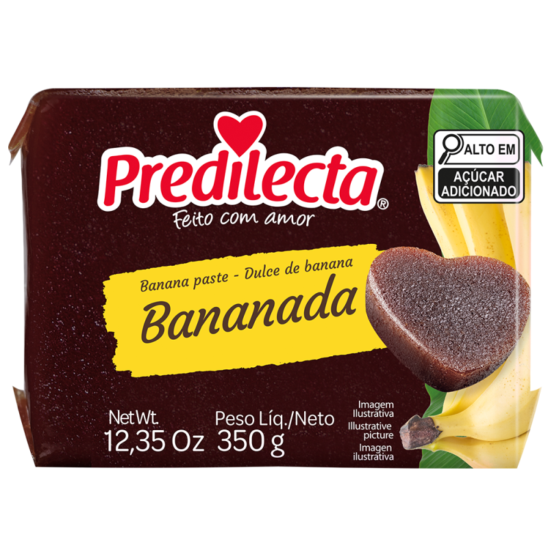 PREDILECTA - Pâte de banane - 350g - VENTE FINALE - EXPIREE ou PRESQUE EXPIREE