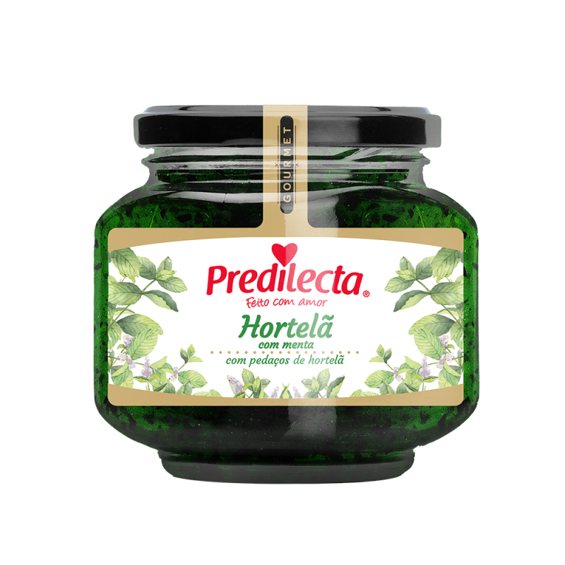 PREDILECTA - Peppermit Jam whit Mint - Glass 320 g