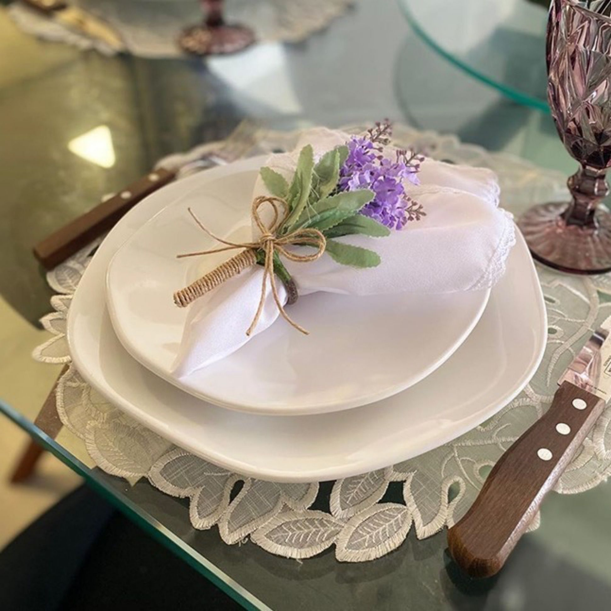 FINAL SALE - Ryo White 20 Pieces Dinnerware Set Service for 4