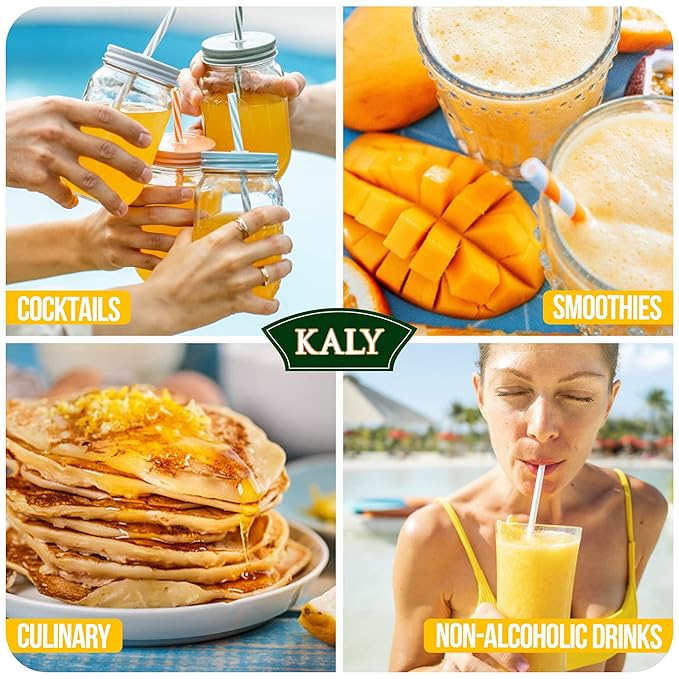 KALY - Brazilian Syrup - Natural Mango Flavor - 700 ml / 23.7 Fl Oz