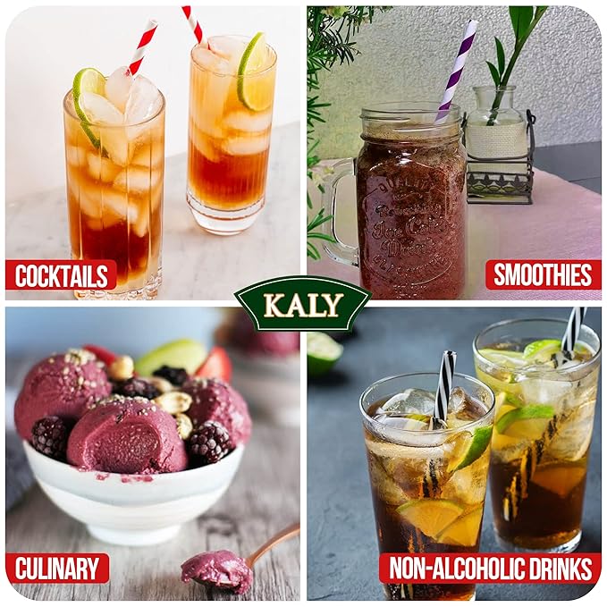 KALY - Brazilian Syrup - Natural Guaraná Flavor - 700 ml / 23.7 Fl Oz