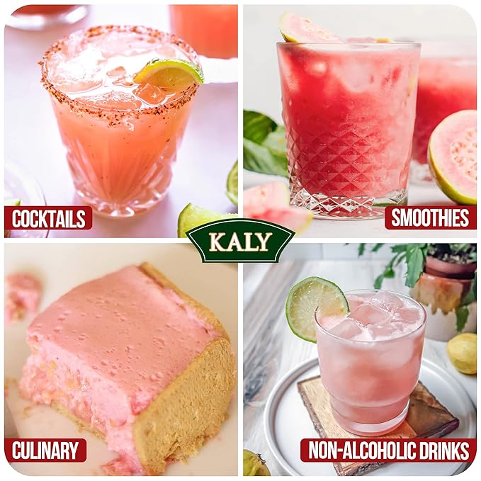 KALY - Brazilian Syrup - Natural Guava Flavor - 700 ml / 23.7 Fl Oz