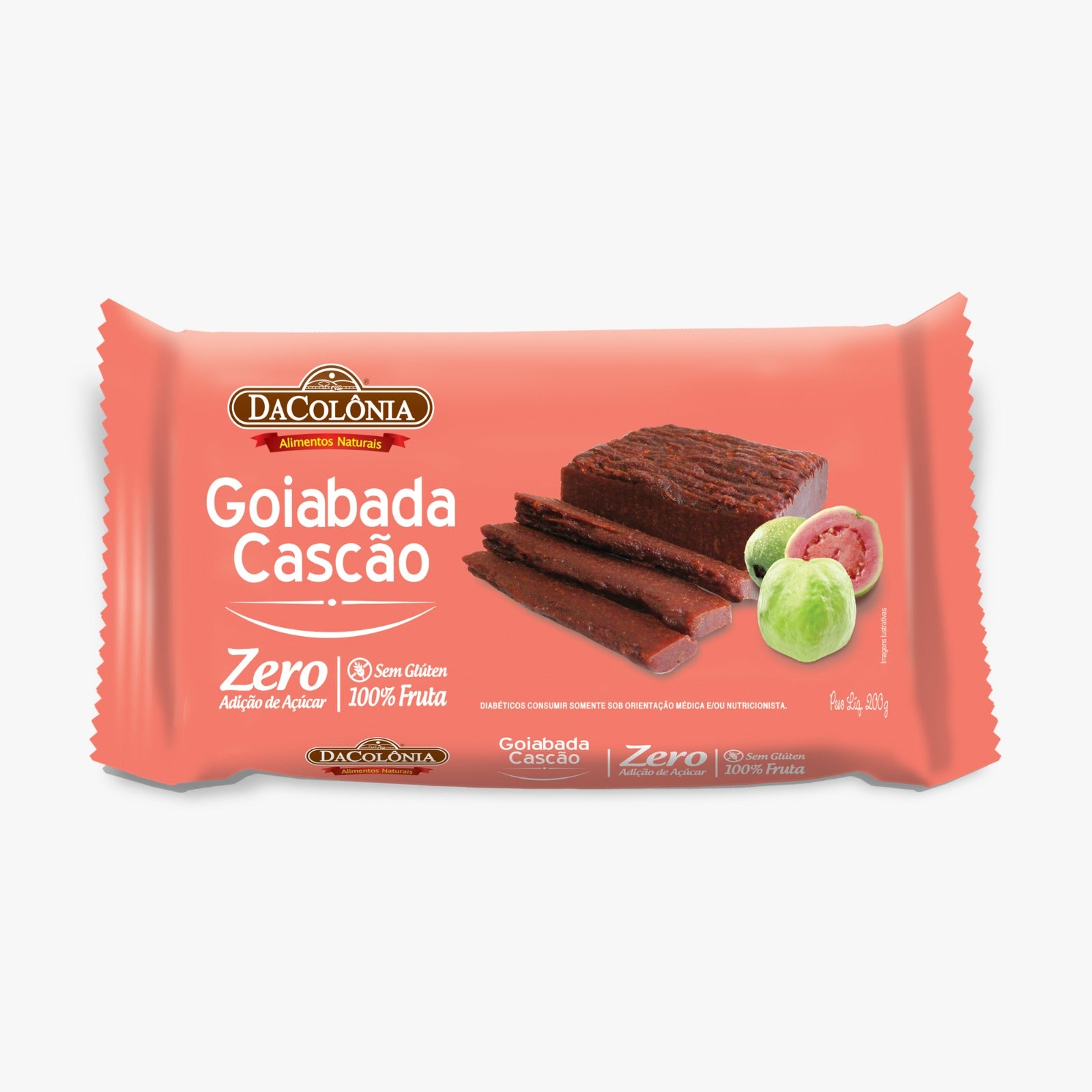 DA COLONIA - Goiaba Cascão Zero Açúcar - 200g
