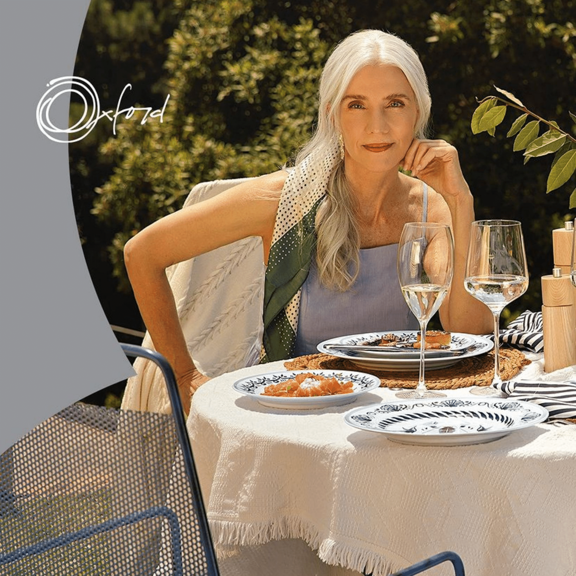 FINAL SALE - Flamingo Osteria 30 Pieces Dinnerware Set Service for 6