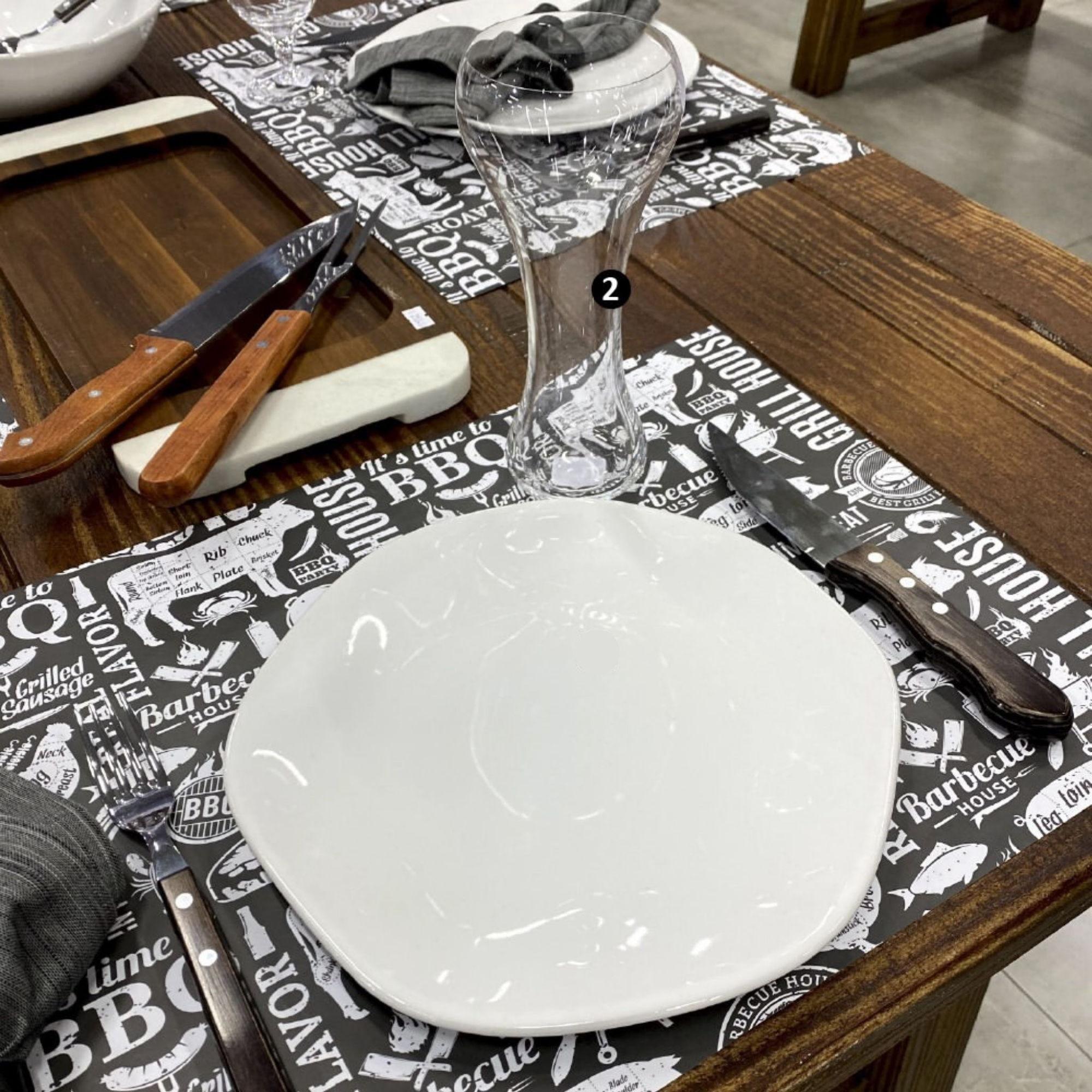 FINAL SALE - Ryo White 20 Pieces Dinnerware Set Service for 4