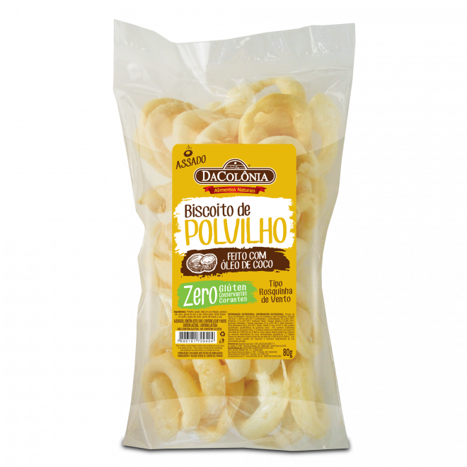 DA COLONIA - Biscoito de Polvilho - 80g