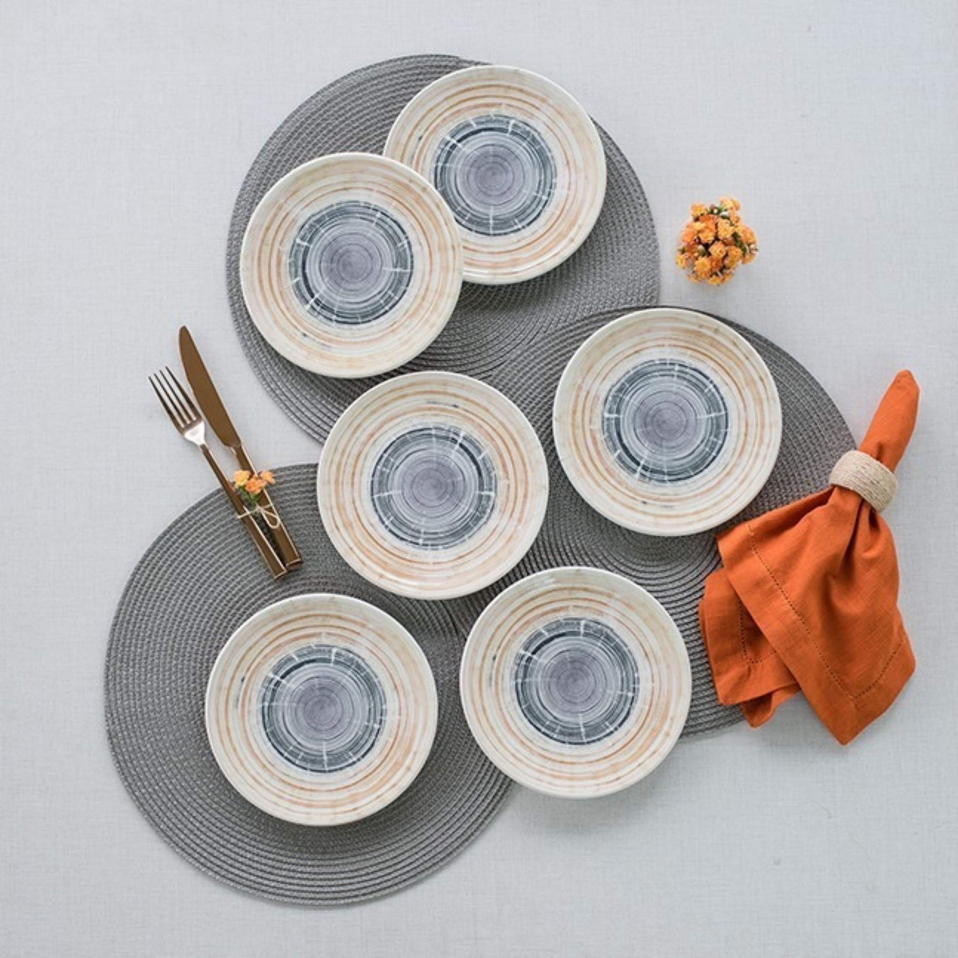 FINAL SALE - Unni Puzzling 20 Pieces Dinnerware Set Service for 4