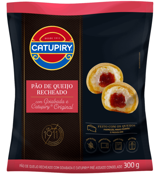 CATUPIRY - Rouleau de fromage fourré au fromage à pâte molle et à la goyave - 300g