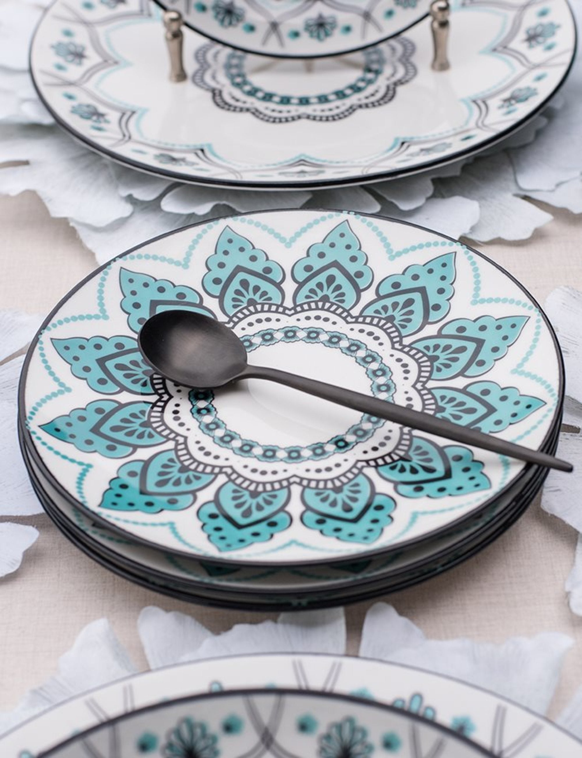 FINAL SALE - Coup Serene 20 Pieces Dinnerware Set Service for 4