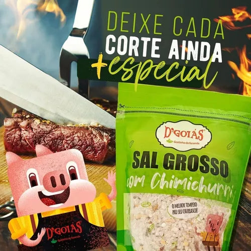 D'GOIAS - Sal Churrasco - Chimichurri - 500g