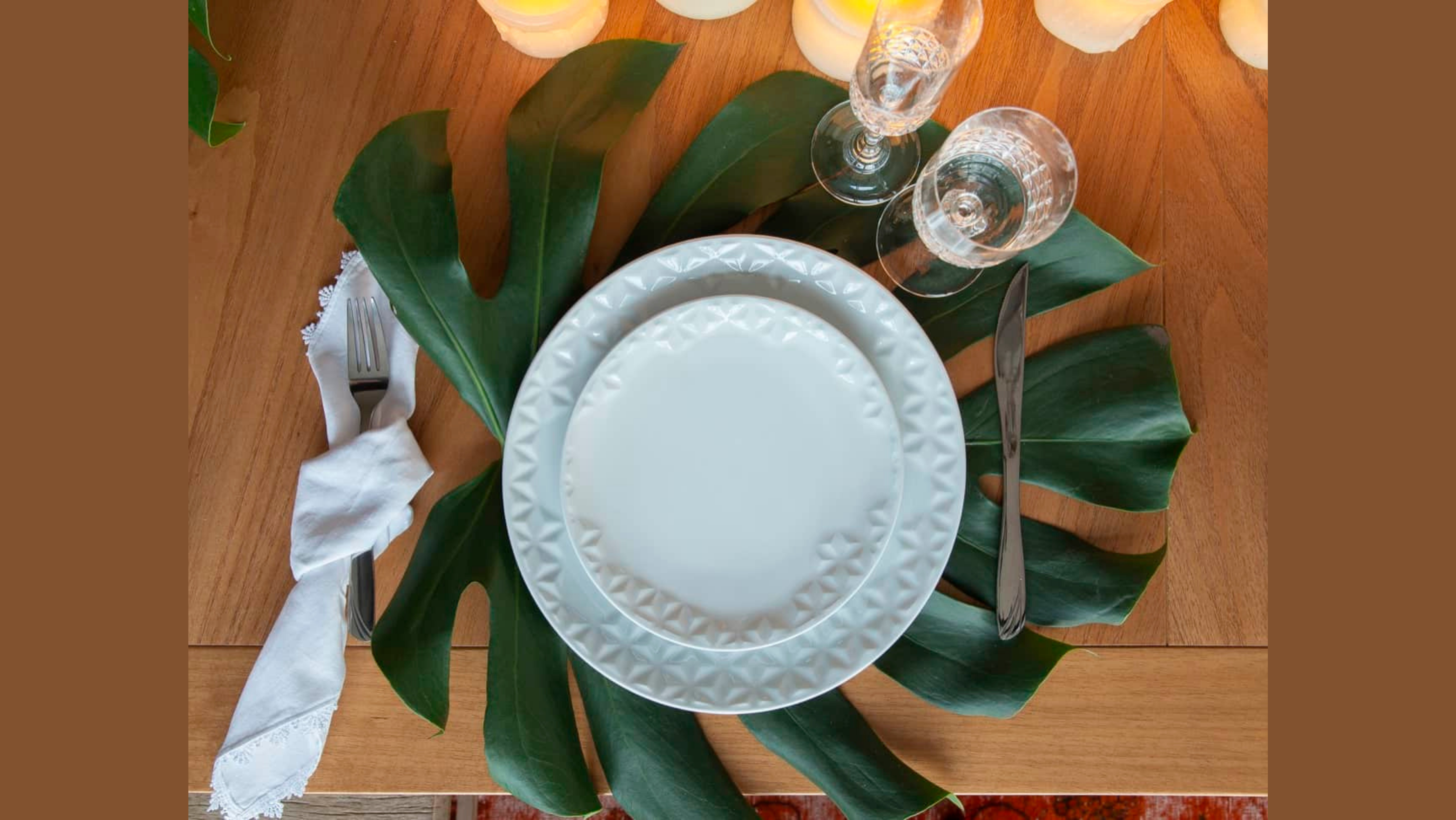 FINAL SALE - Mia Pearl 20 Pieces Dinnerware Set Service for 4