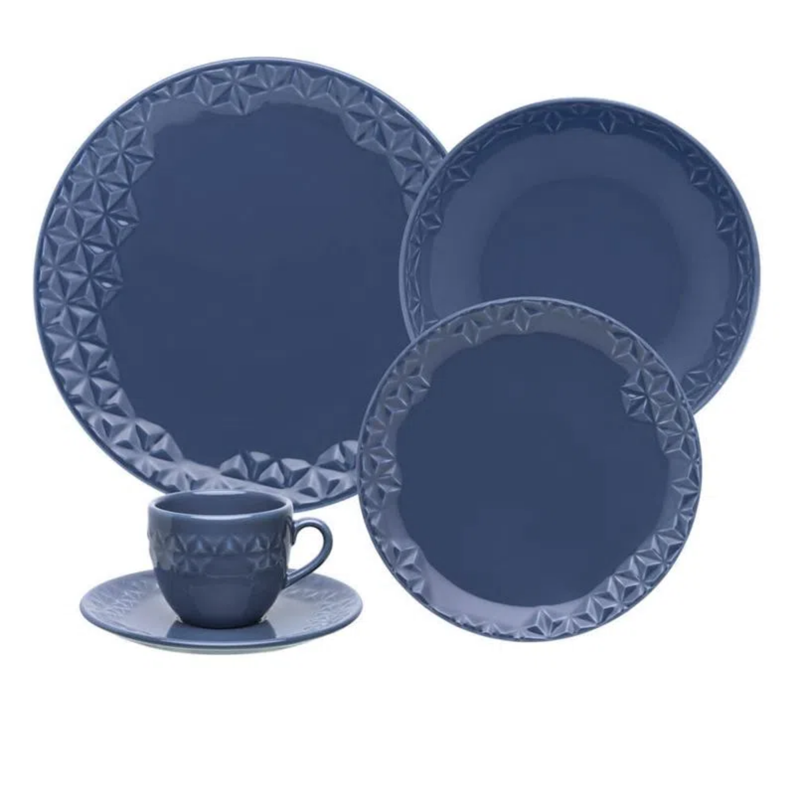 FINAL SALE - Mia Wave 20 Pieces Dinnerware Set Service for 4