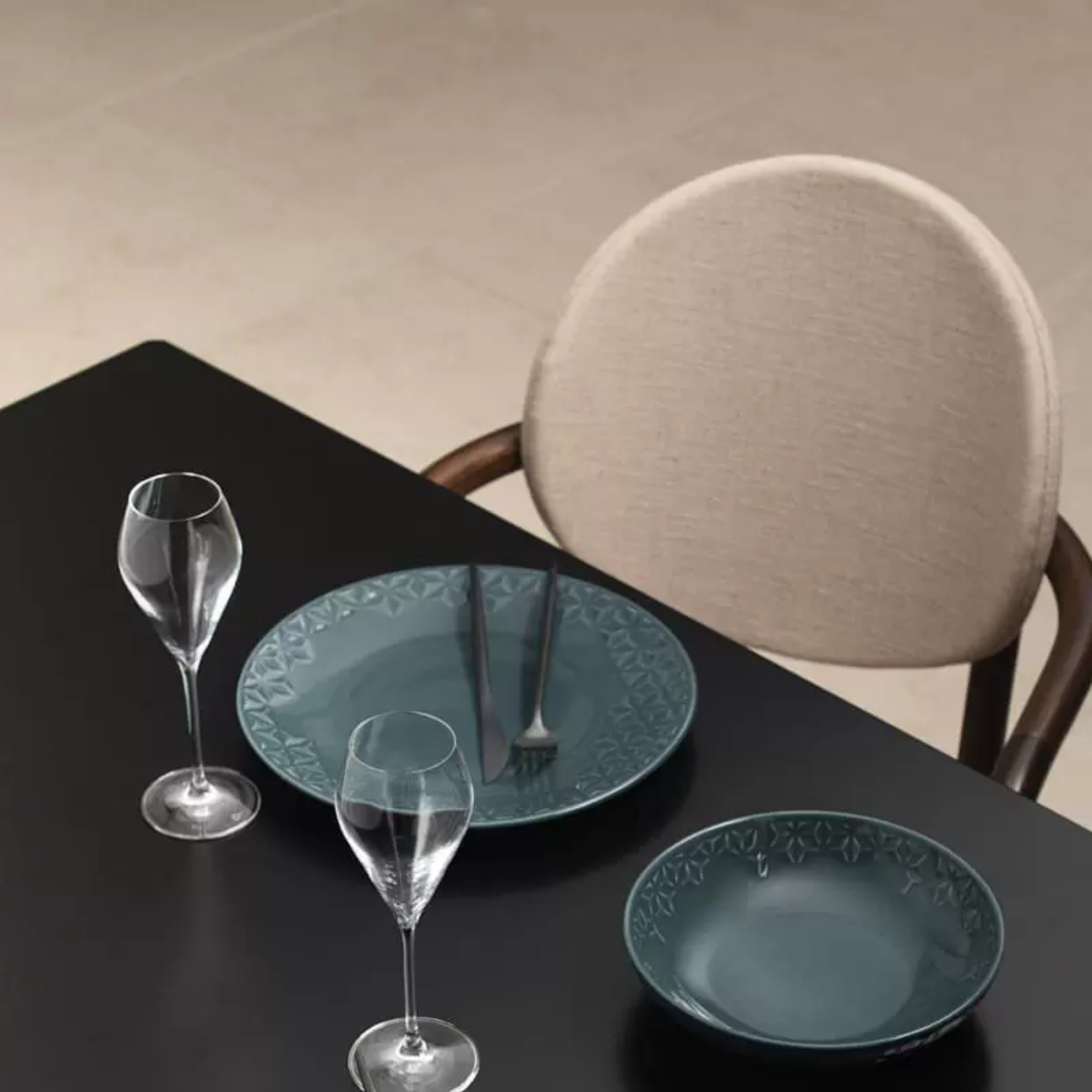 FINAL SALE - Mia Agate 20 Pieces Dinnerware Set Service for 4