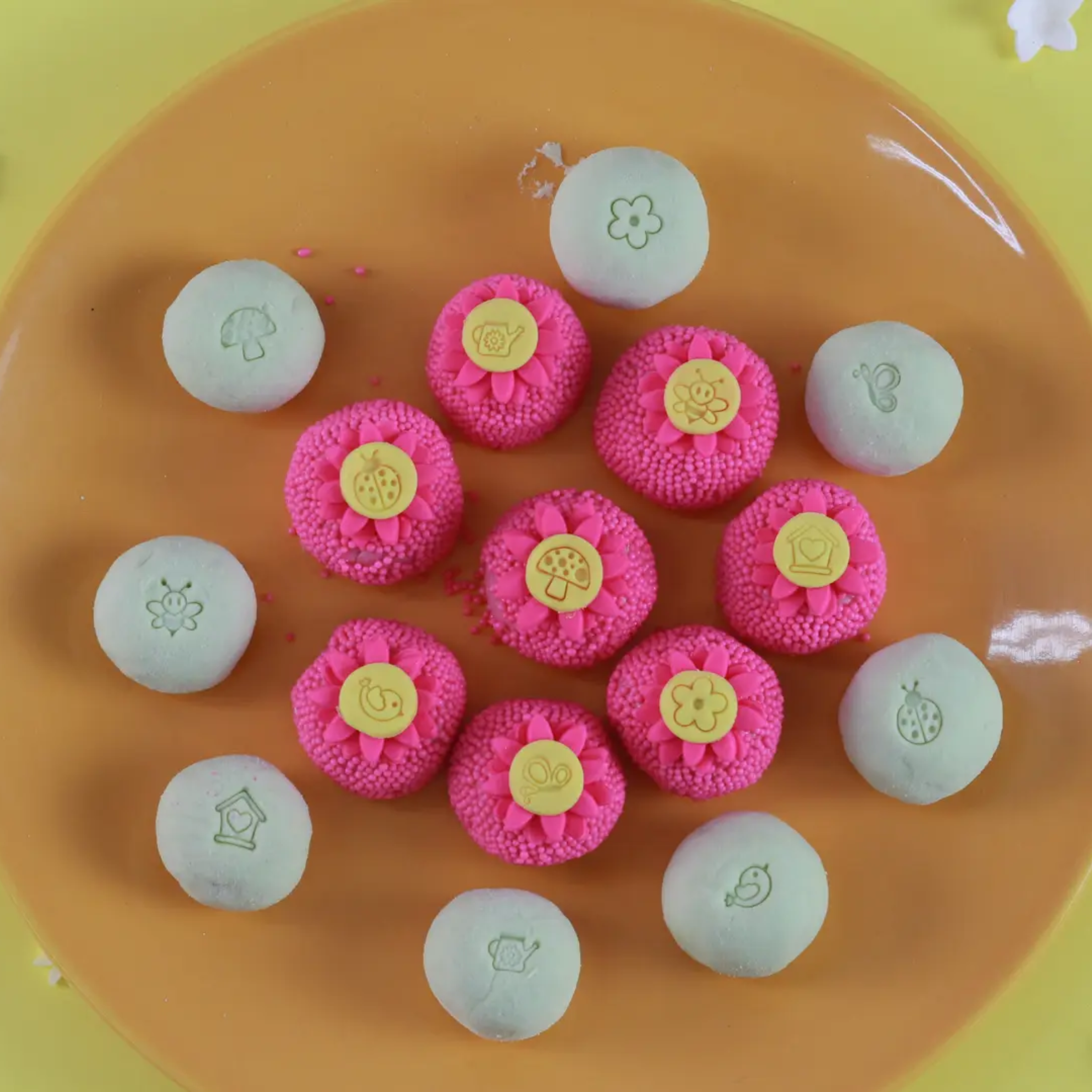 BLUE STAR - Stamps for sweets - Enchanted Garden