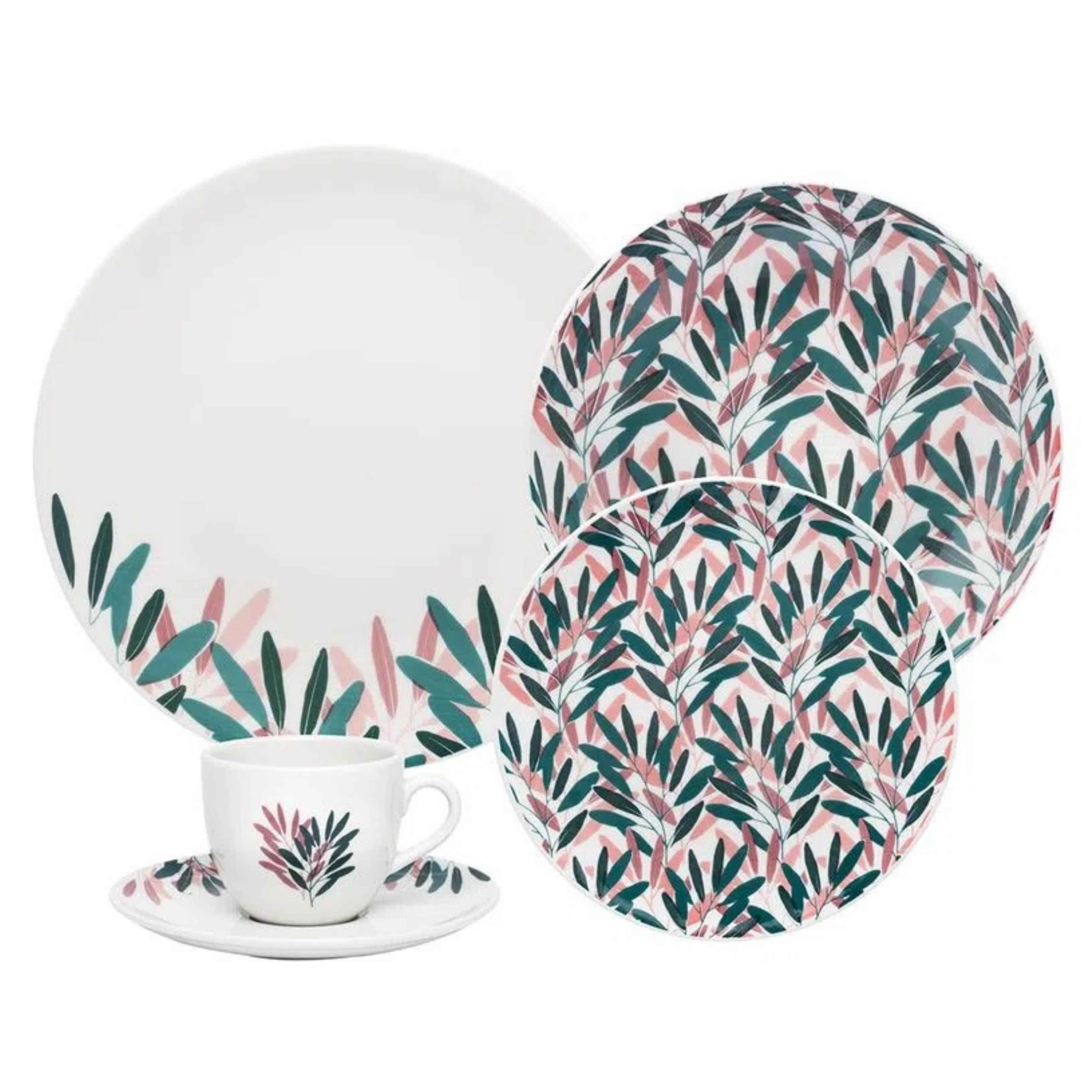 FINAL SALE - Coup Forest 20 Pieces Dinnerware Set Service for 4