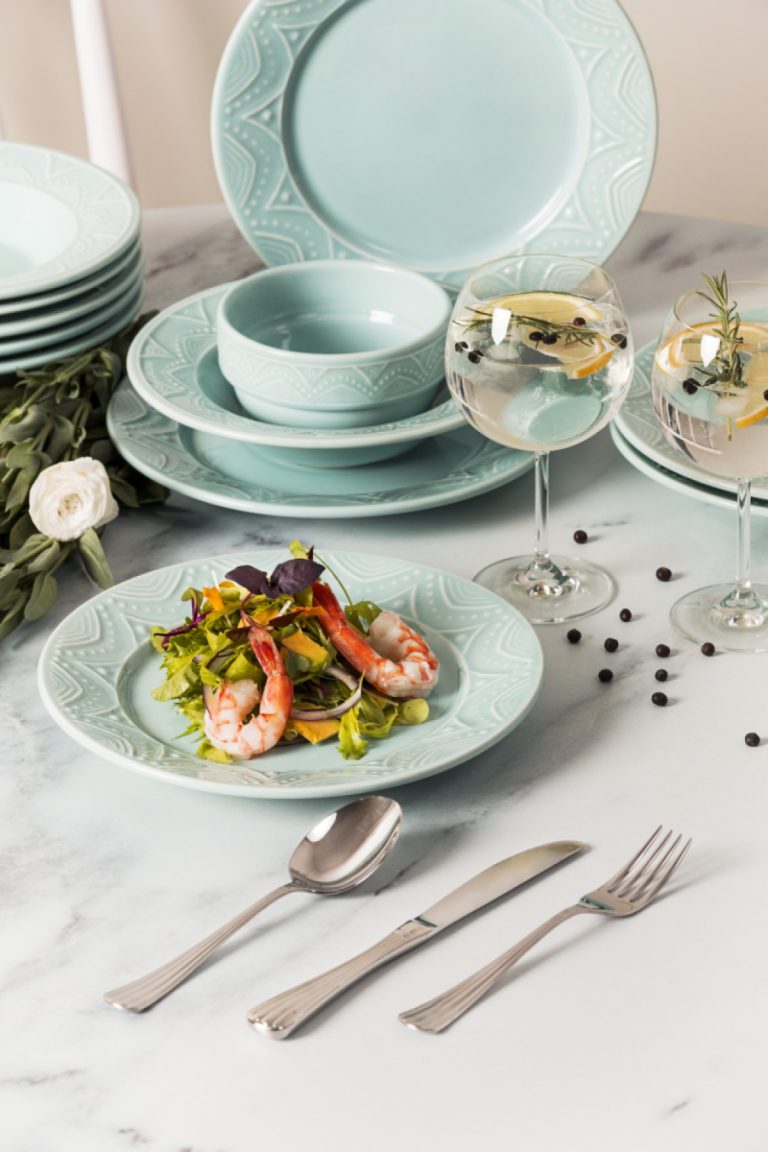 FINAL SALE - Serena Essence 20 Pieces Dinnerware Set Service for 4