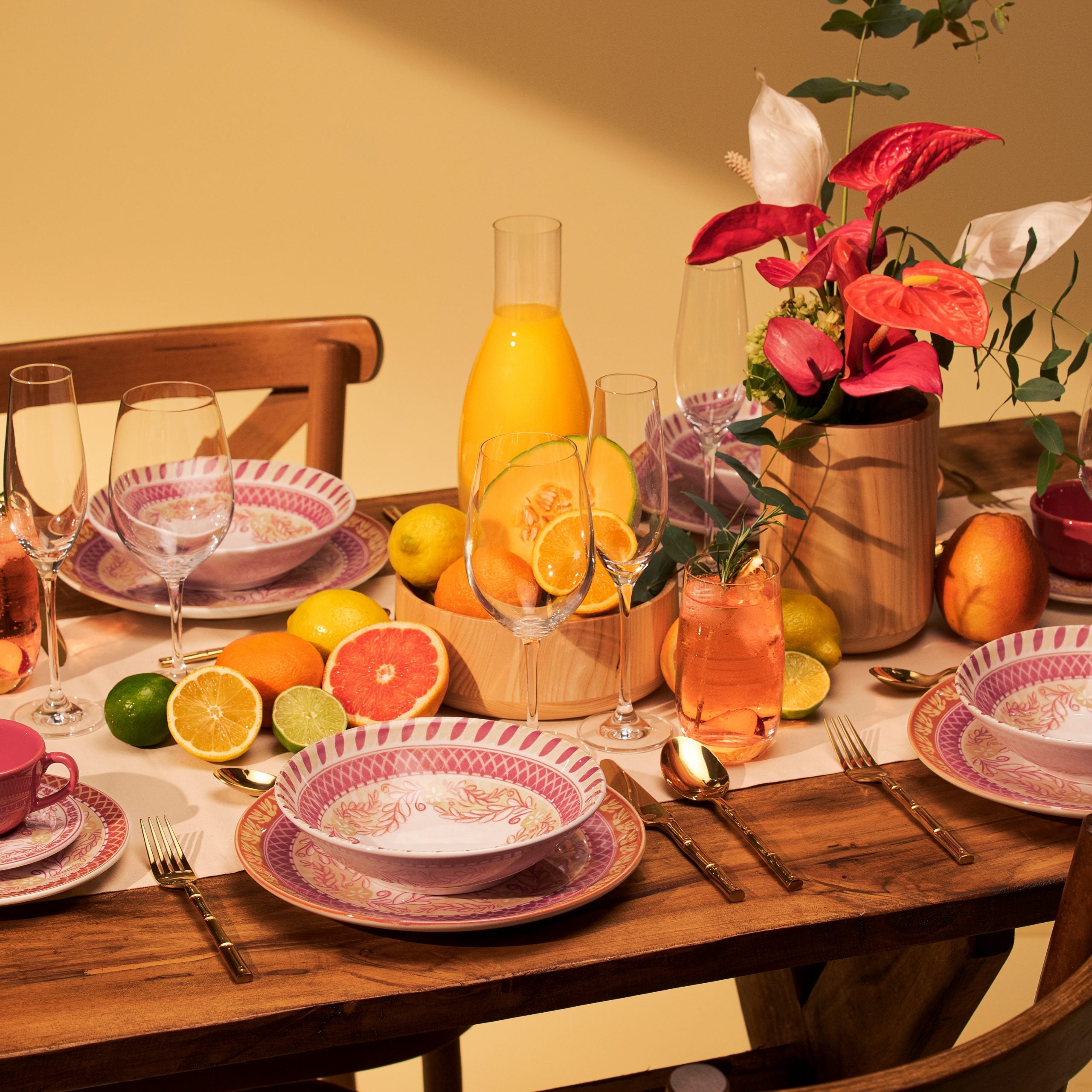 FINAL SALE - Unni Etna 30 Pieces Dinnerware Set Service for 6