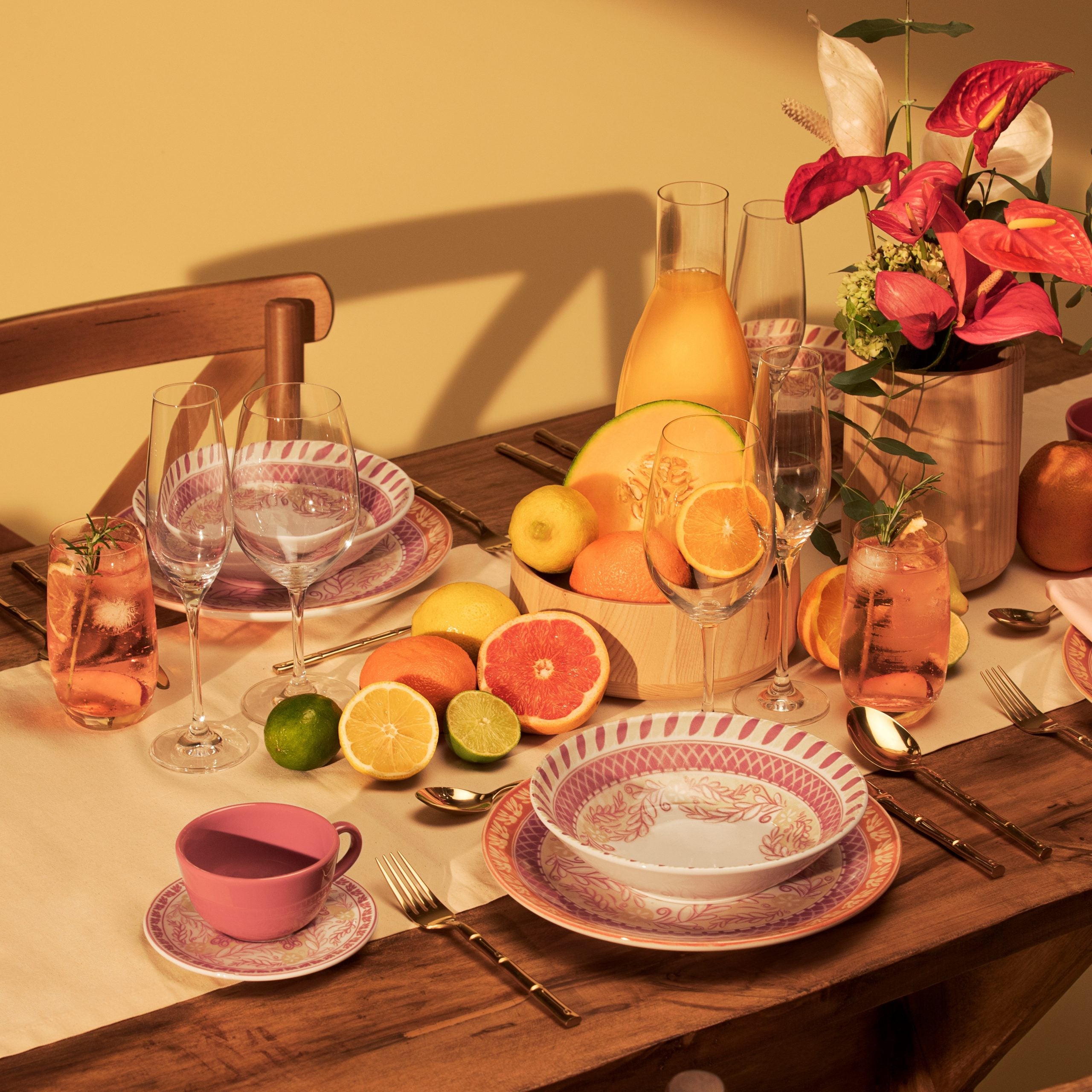 FINAL SALE - Unni Etna 30 Pieces Dinnerware Set Service for 6