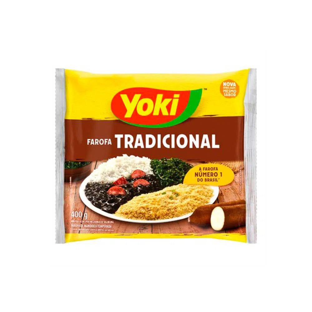 YOKI - Seasoned Manioc Flour (Farofa) - 400g
