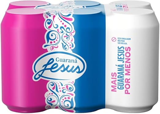 JESUS - Refrigerante Tutti-frutti Guaraná (lata) - 350ml