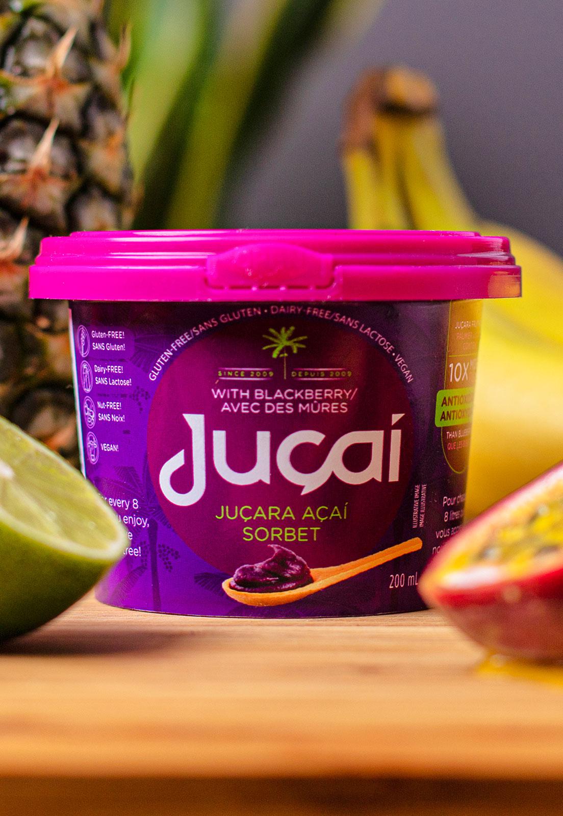 JUÇAÍ - Juçara With Blackberry Sorbet (Açaí) 180g - 200ml
