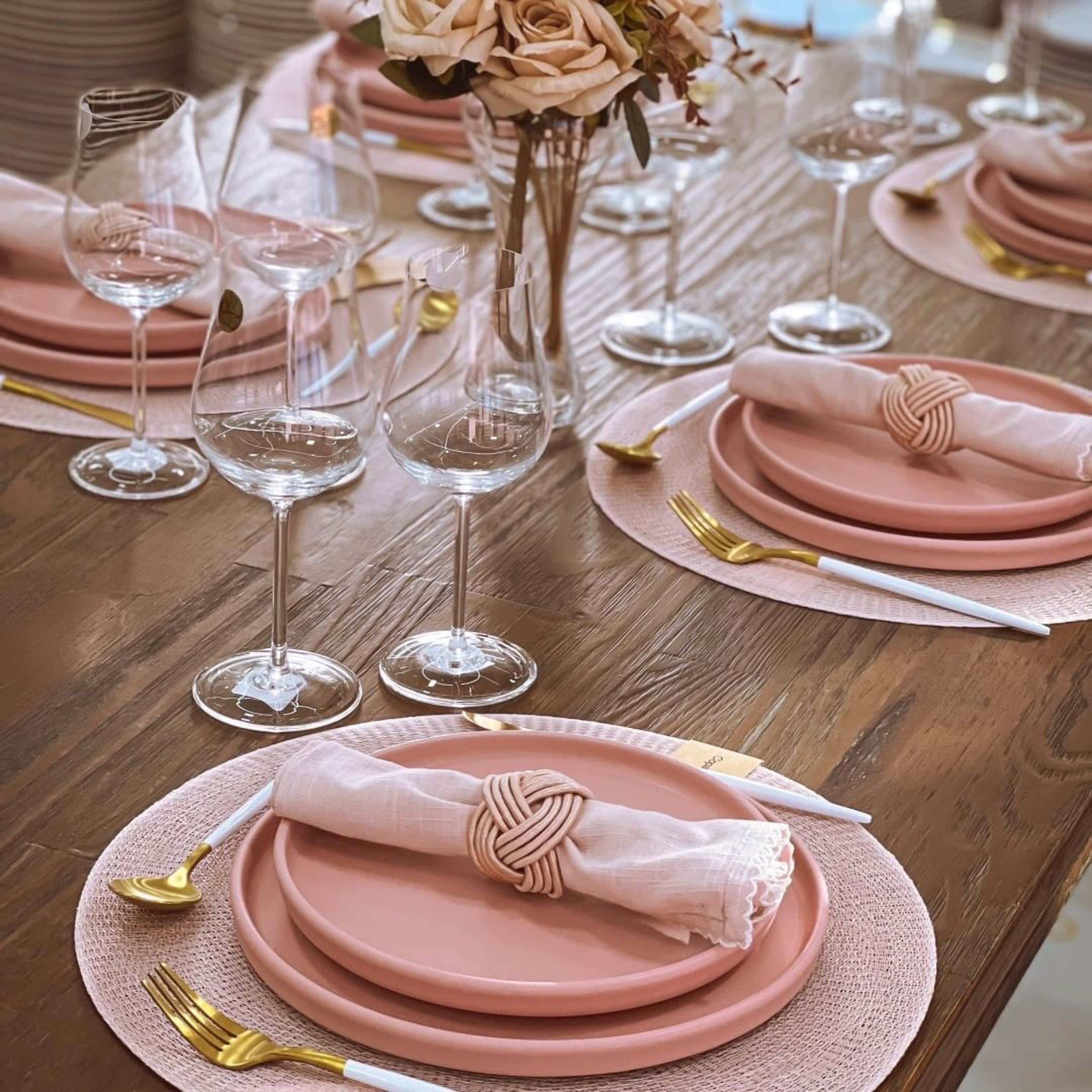 FINAL SALE - Elo Tutti-Frutti 24 Pieces Dinnerware Set Service for 4 - Satin Finish