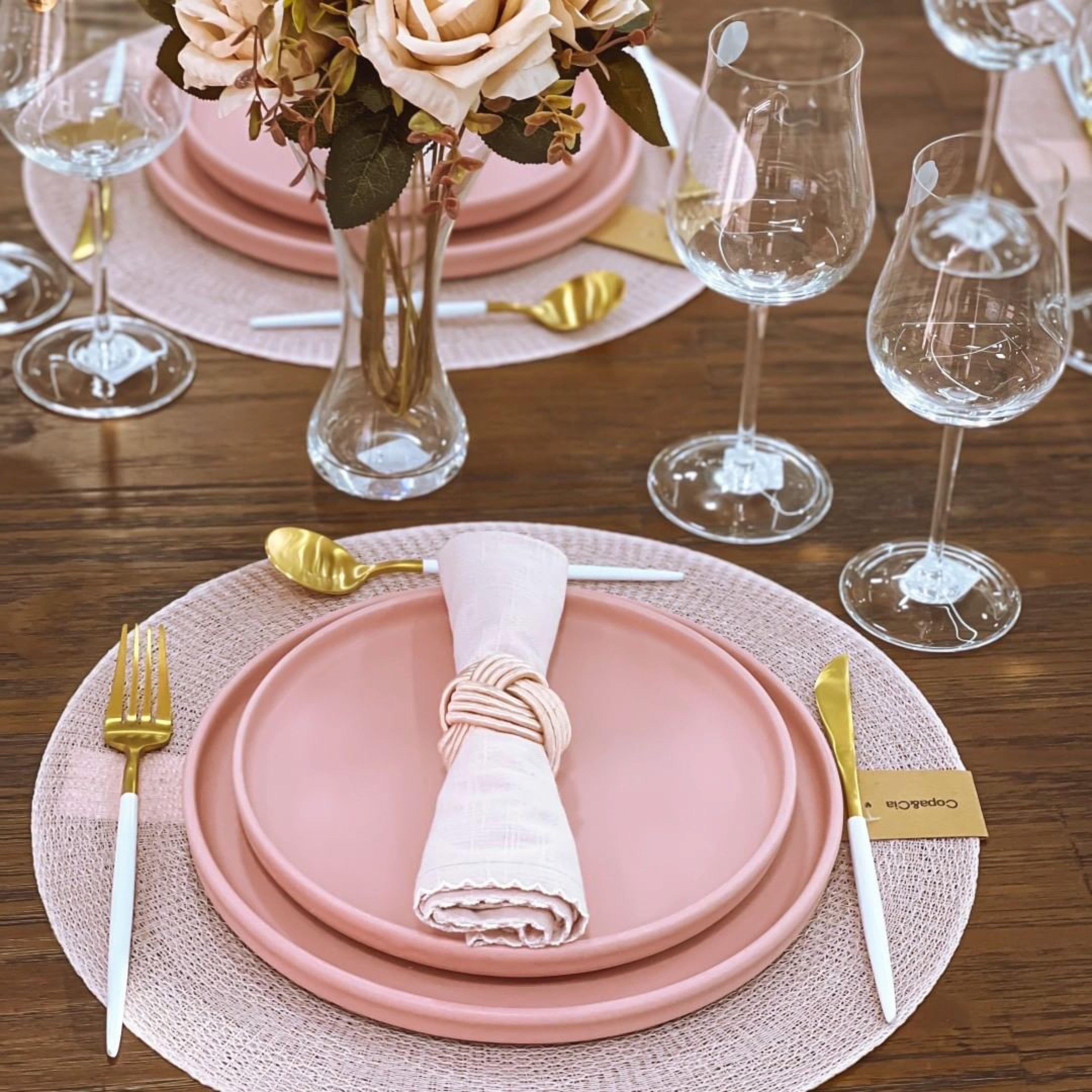 FINAL SALE - Elo Tutti-Frutti 24 Pieces Dinnerware Set Service for 4 - Satin Finish