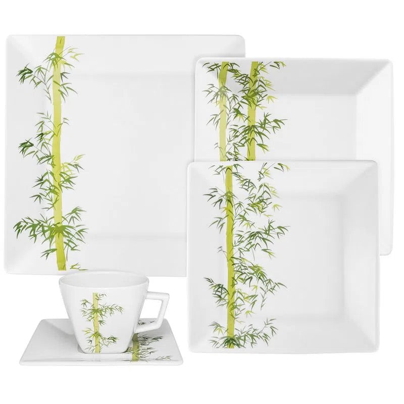 Quartier Bamboo 20 Pieces Dinnerware Set Service for 4