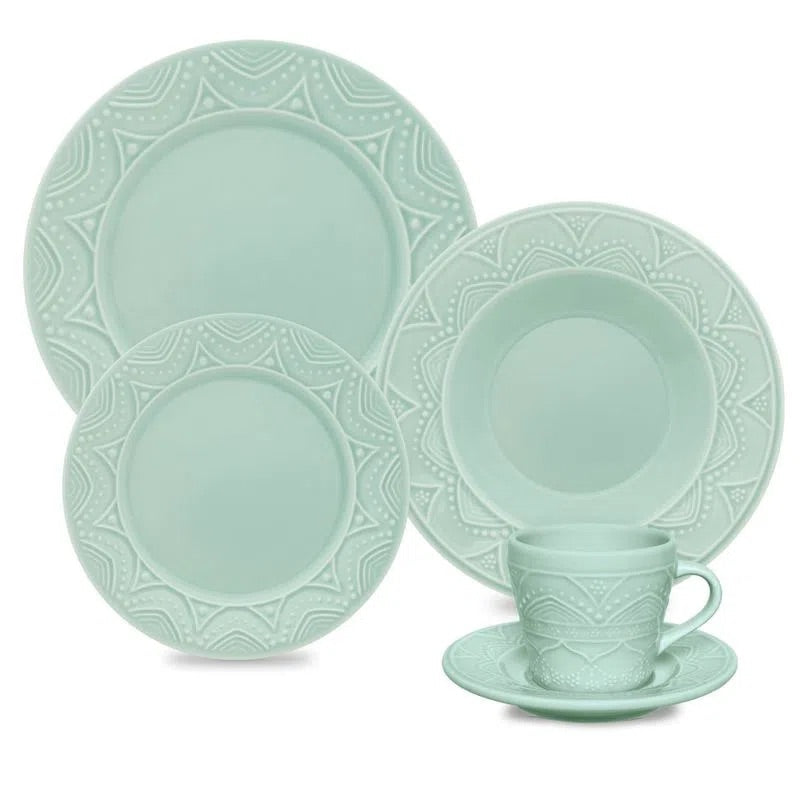 FINAL SALE - Serena Essence 20 Pieces Dinnerware Set Service for 4