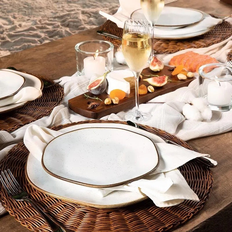 FINAL SALE - Ryo Sea 20 Pieces Dinnerware Set Service for 4