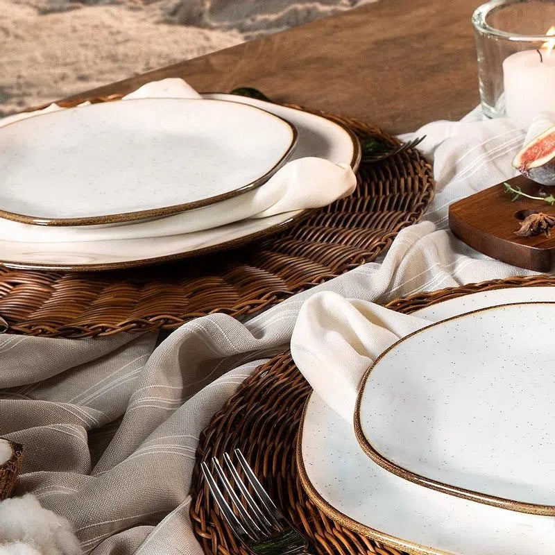 FINAL SALE - Ryo Sea 20 Pieces Dinnerware Set Service for 4