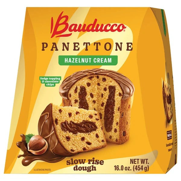 BAUDUCCO - Hazelnut Cream Panettone 454g