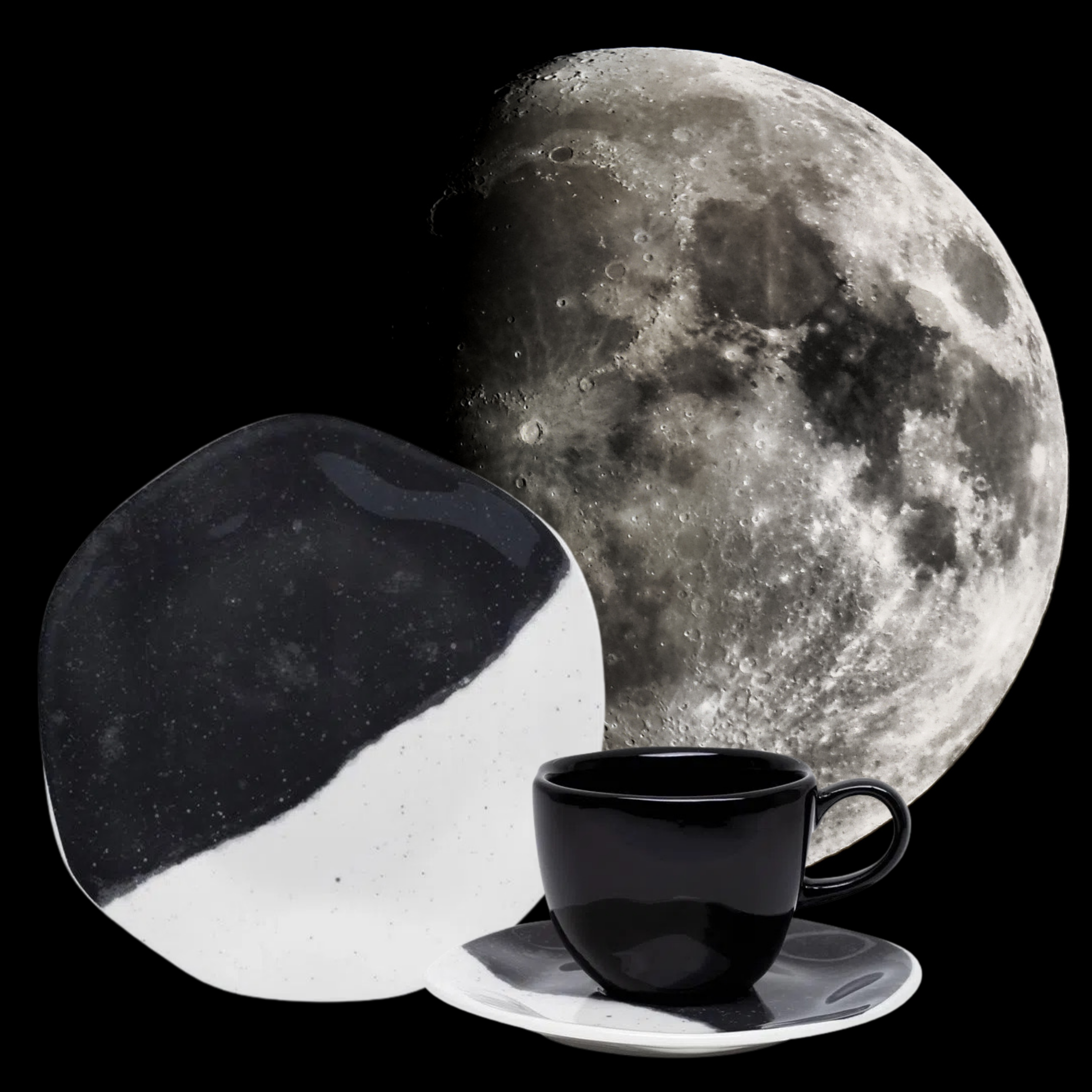 FINAL SALE - Ryo Luna 20 Pieces Dinnerware Set Service for 4