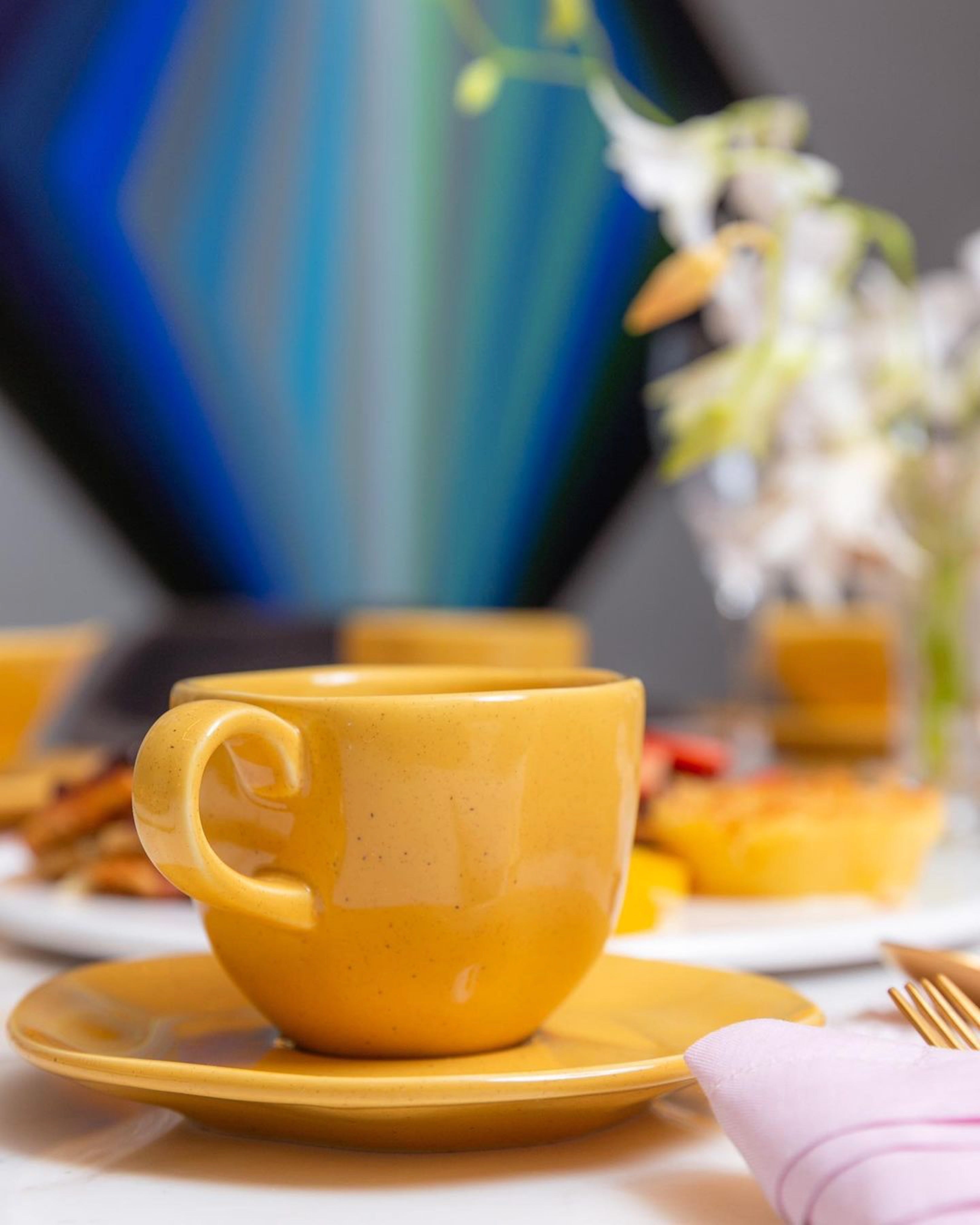 FINAL SALE - Ryo Passion Fruit 20 Pieces Dinnerware Set Service for 4