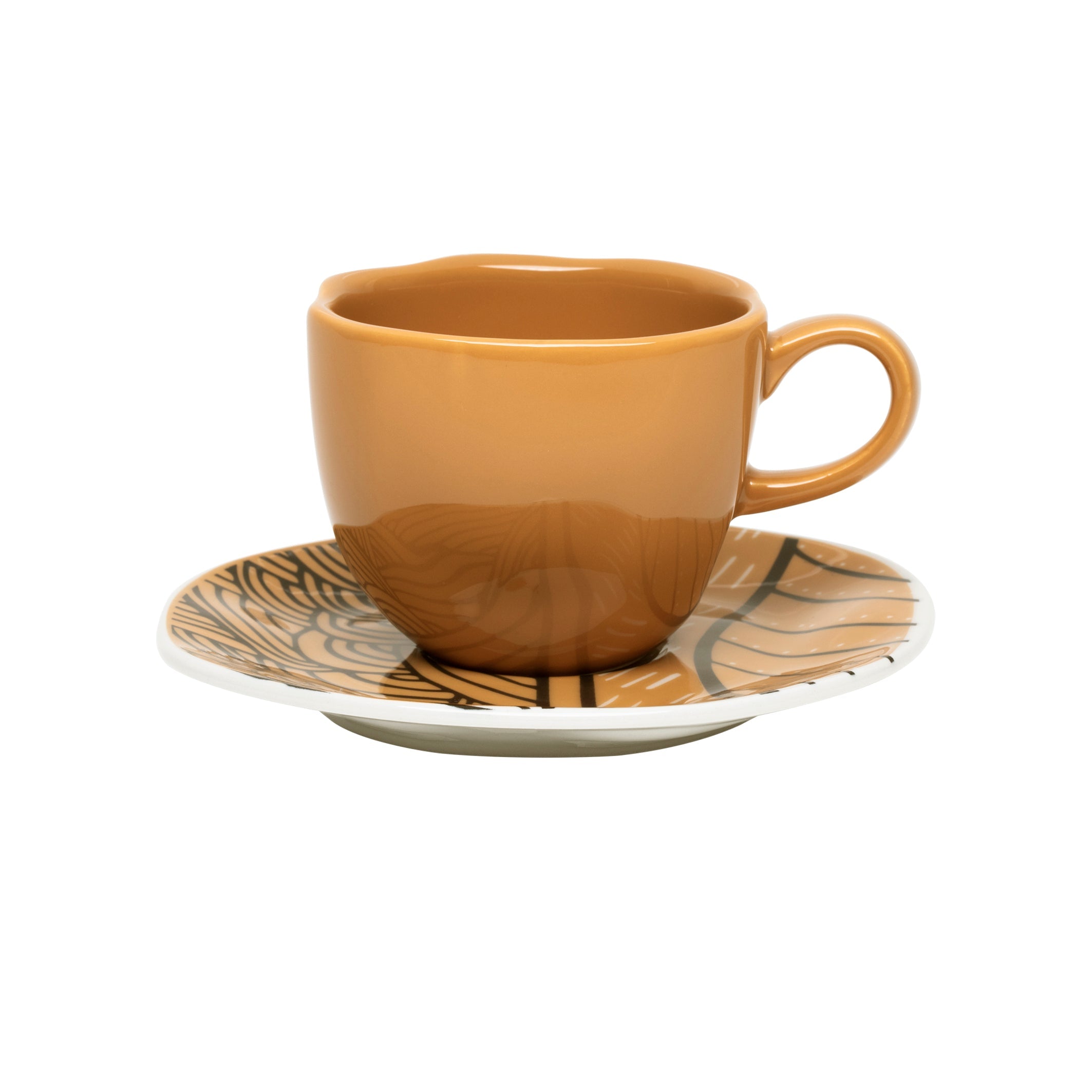 FINAL SALE - Ryo Roots 20 Pieces Dinnerware Set Service for 4