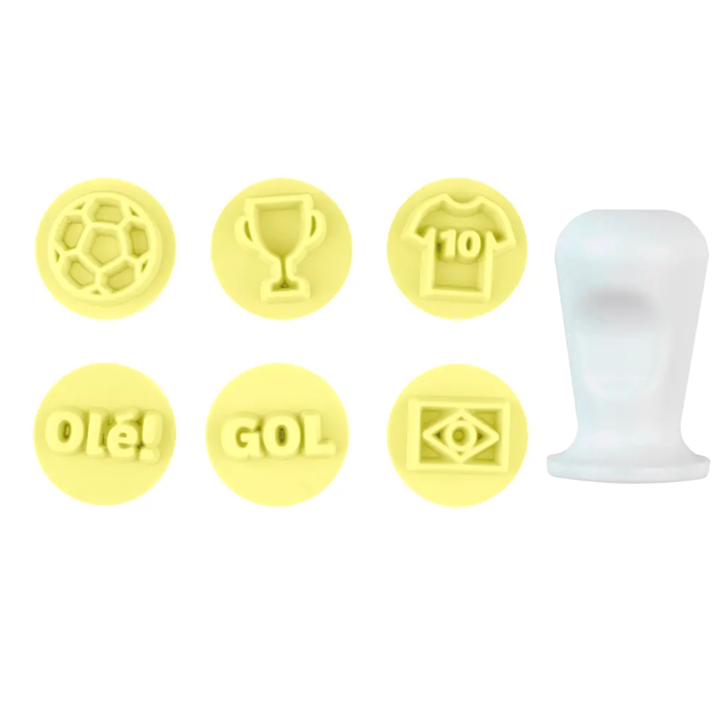 BLUE STAR - Timbres pour bonbons - Football