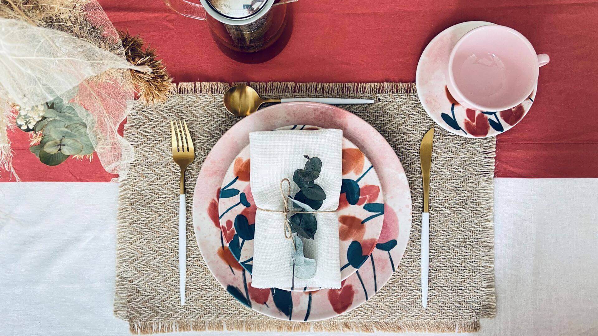 Unni Lisse 20 Pieces Dinnerware Set Service for 4